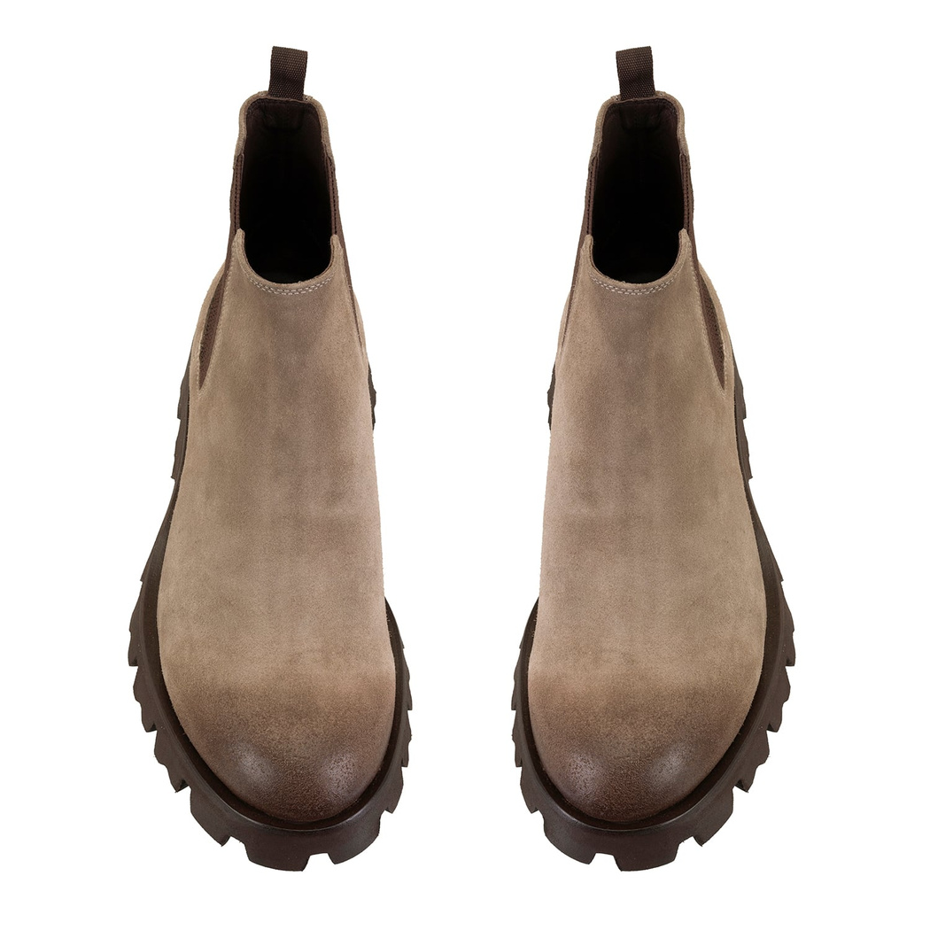 Everet Vizon Erkek Lastikli Deri Chelsea Bot