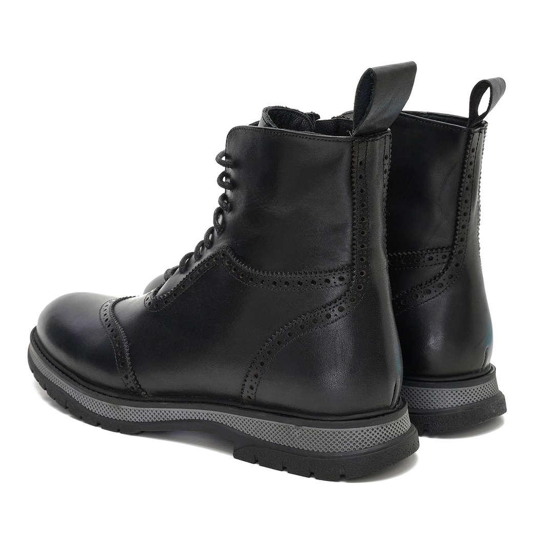 Evita Siyah Erkek Deri Bot