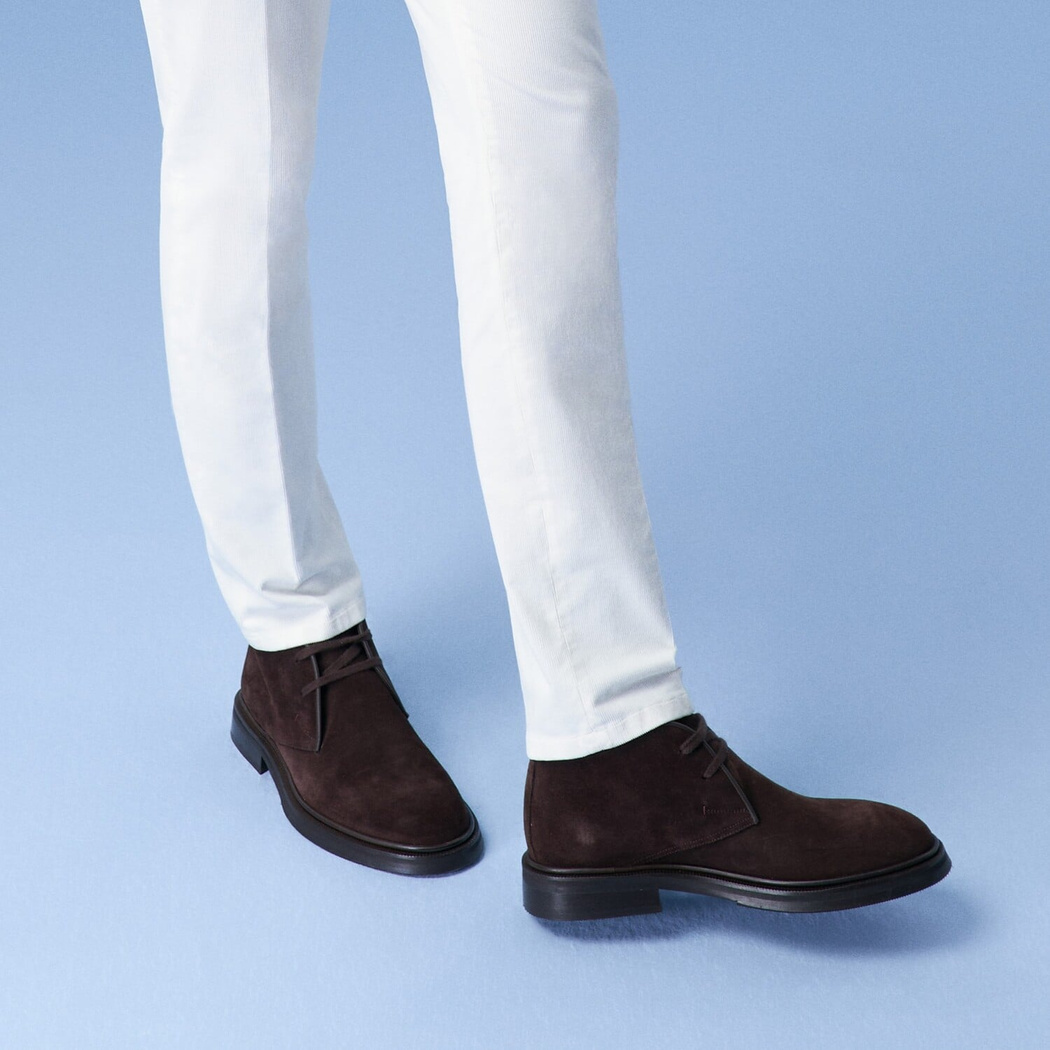 Ewan Kahve Erkek Süet Deri Bot