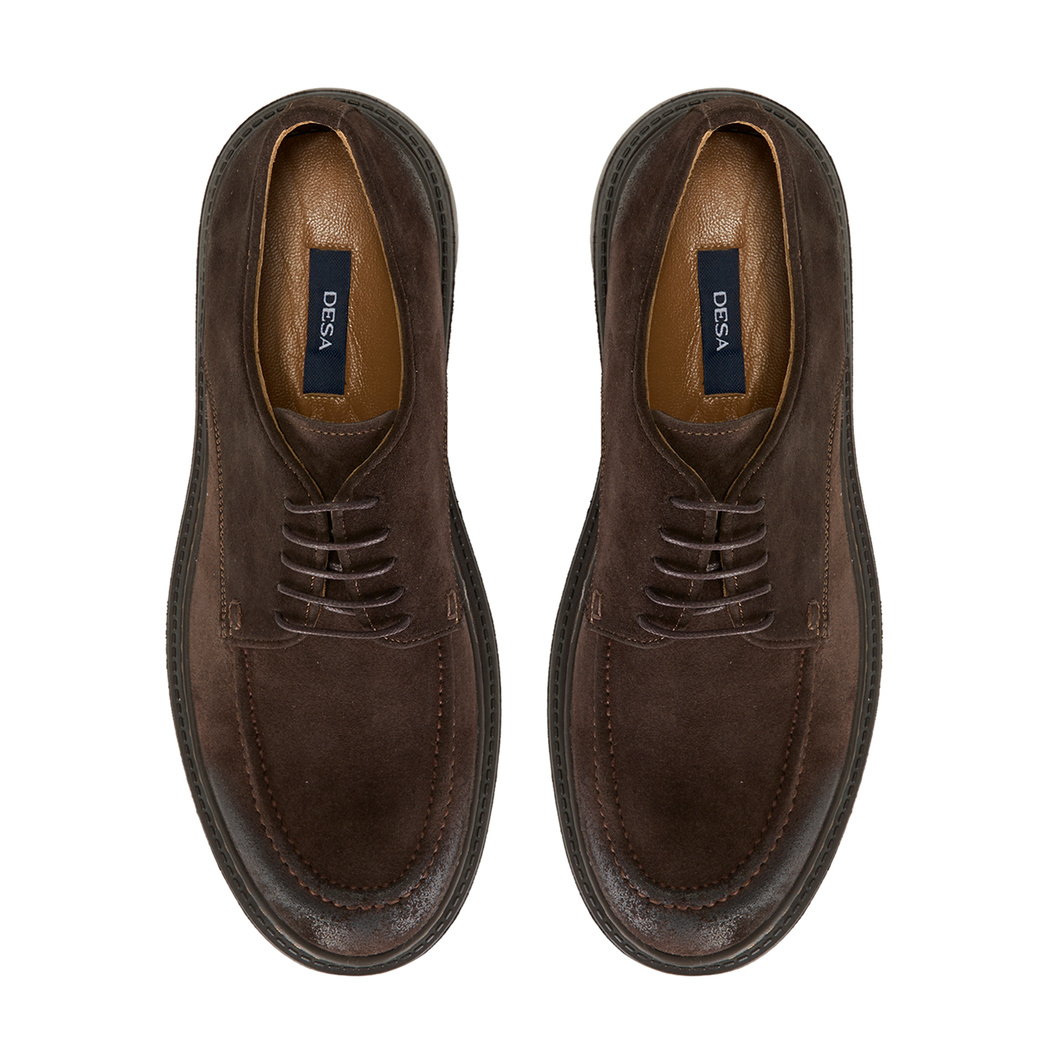 Fabian Kahve Erkek Süet Deri Günlük Ayakkabı
