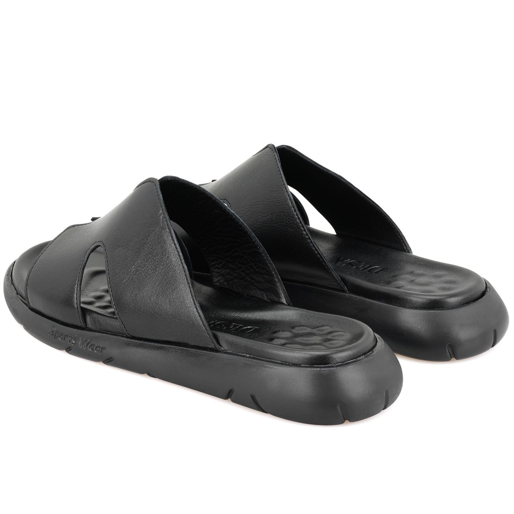 Fabiola Siyah Erkek Deri Terlik