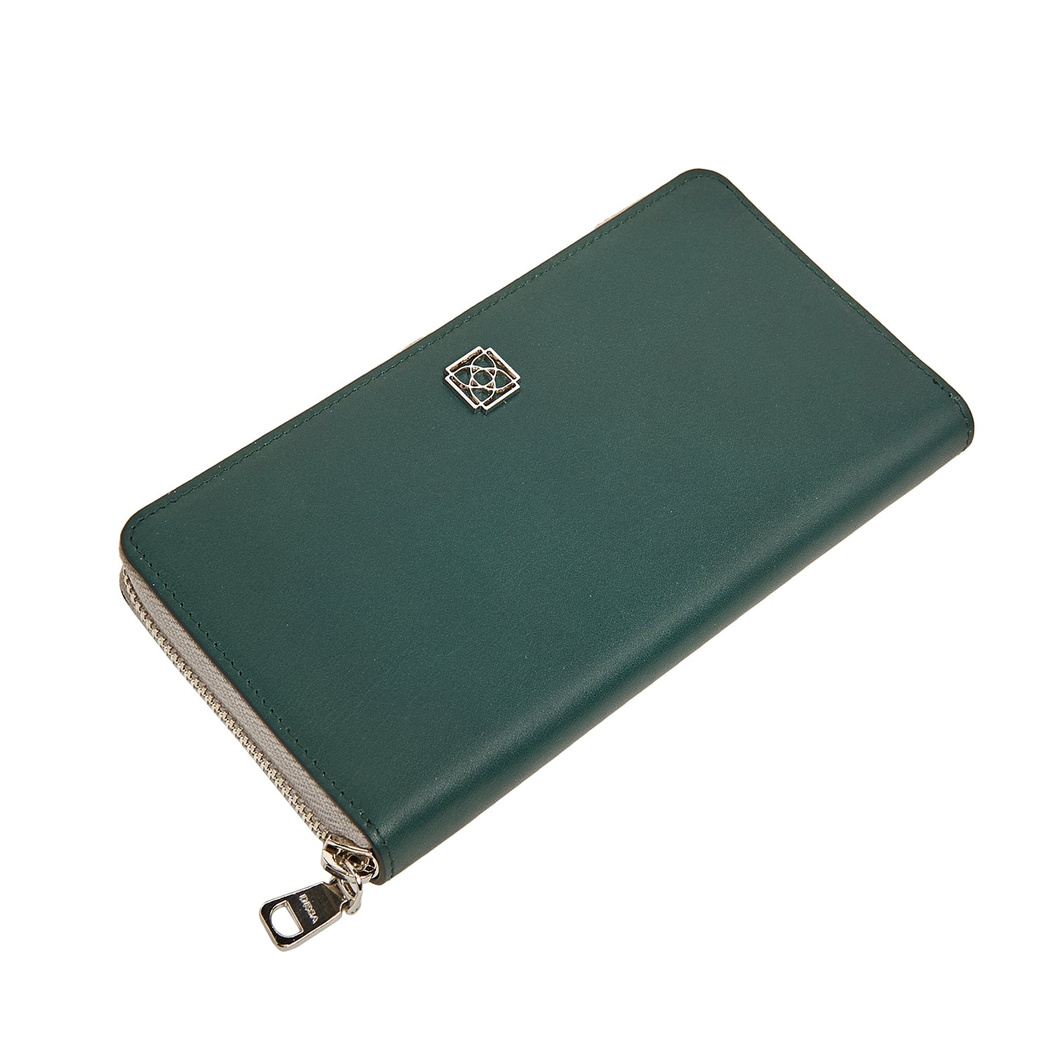 Fermuarlı Kadın Big Deri Cüzdan