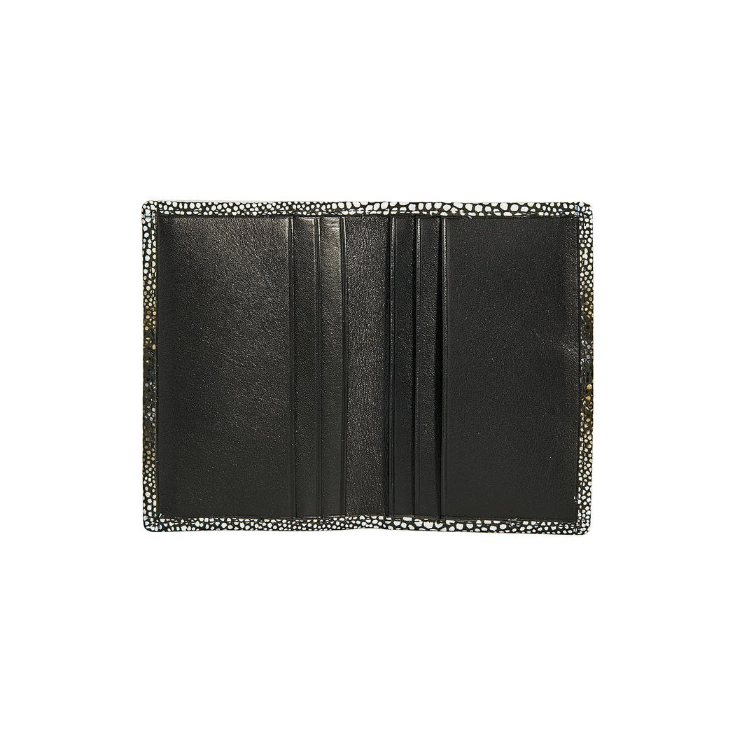 Fidel Kadın Yılan Baskılı Deri Kartlık