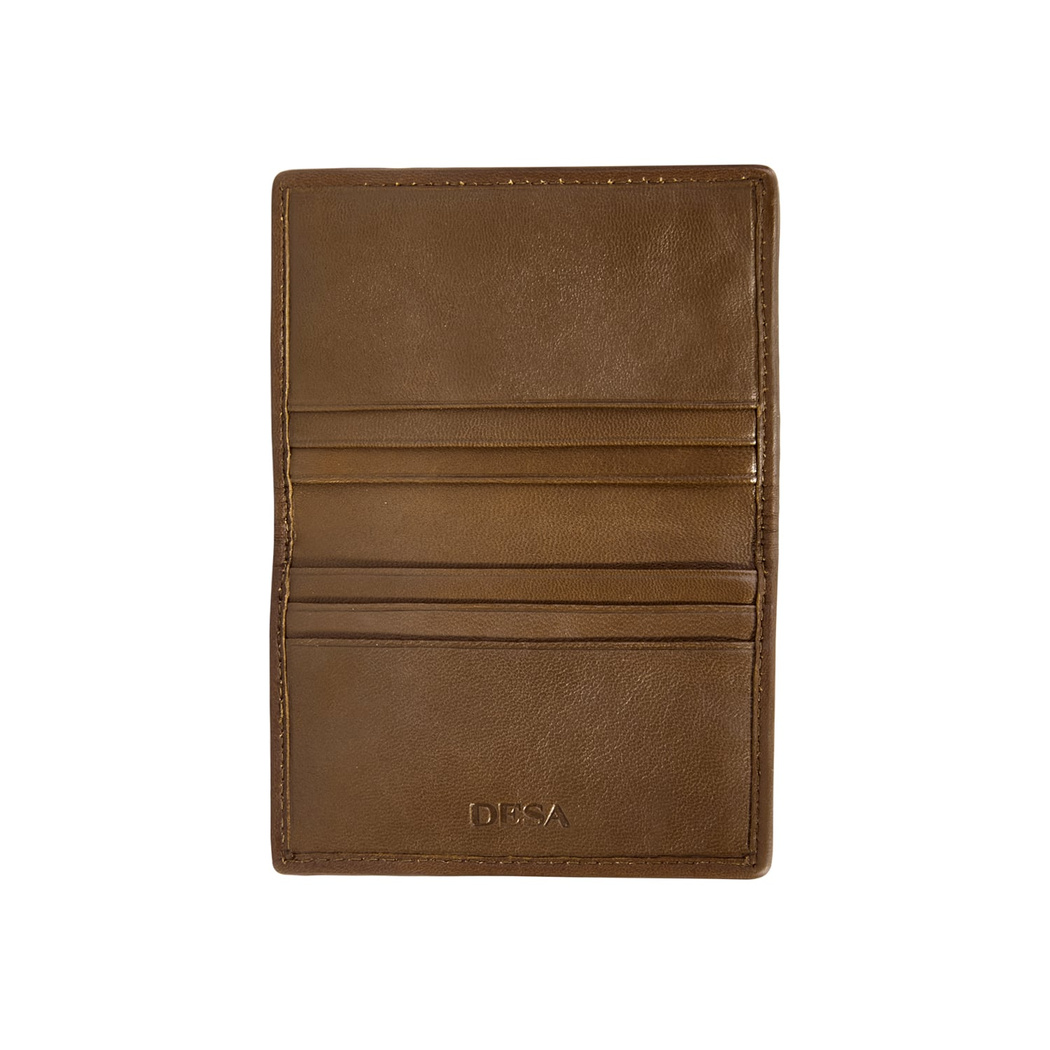 Fidel Örgü Desenli Deri Kartlık