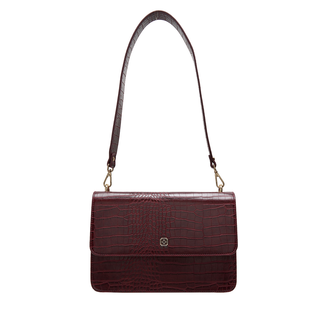 Fiona Bordo Kadın Omuz Çantası