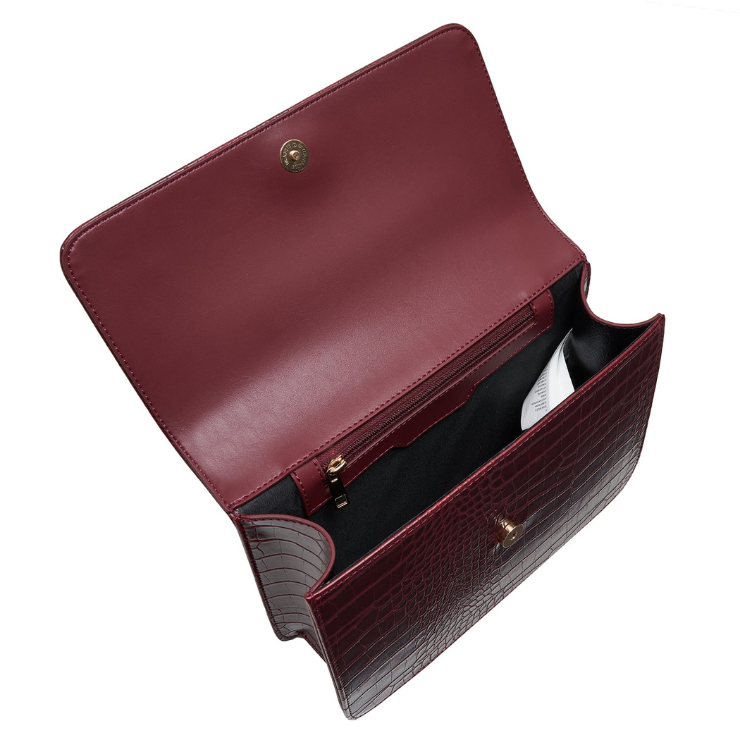 Fiona Bordo Kadın Omuz Çantası