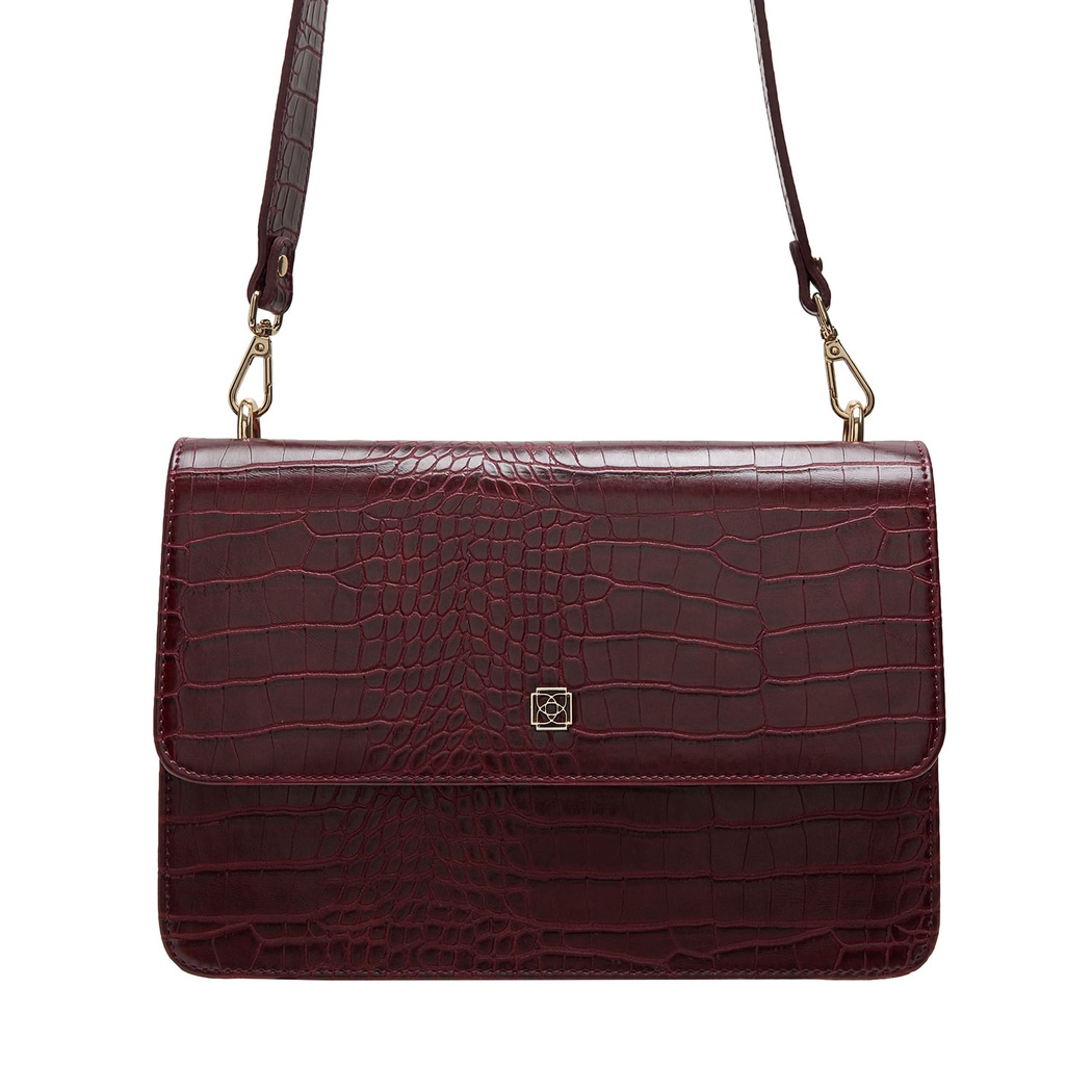 Fiona Bordo Kadın Omuz Çantası