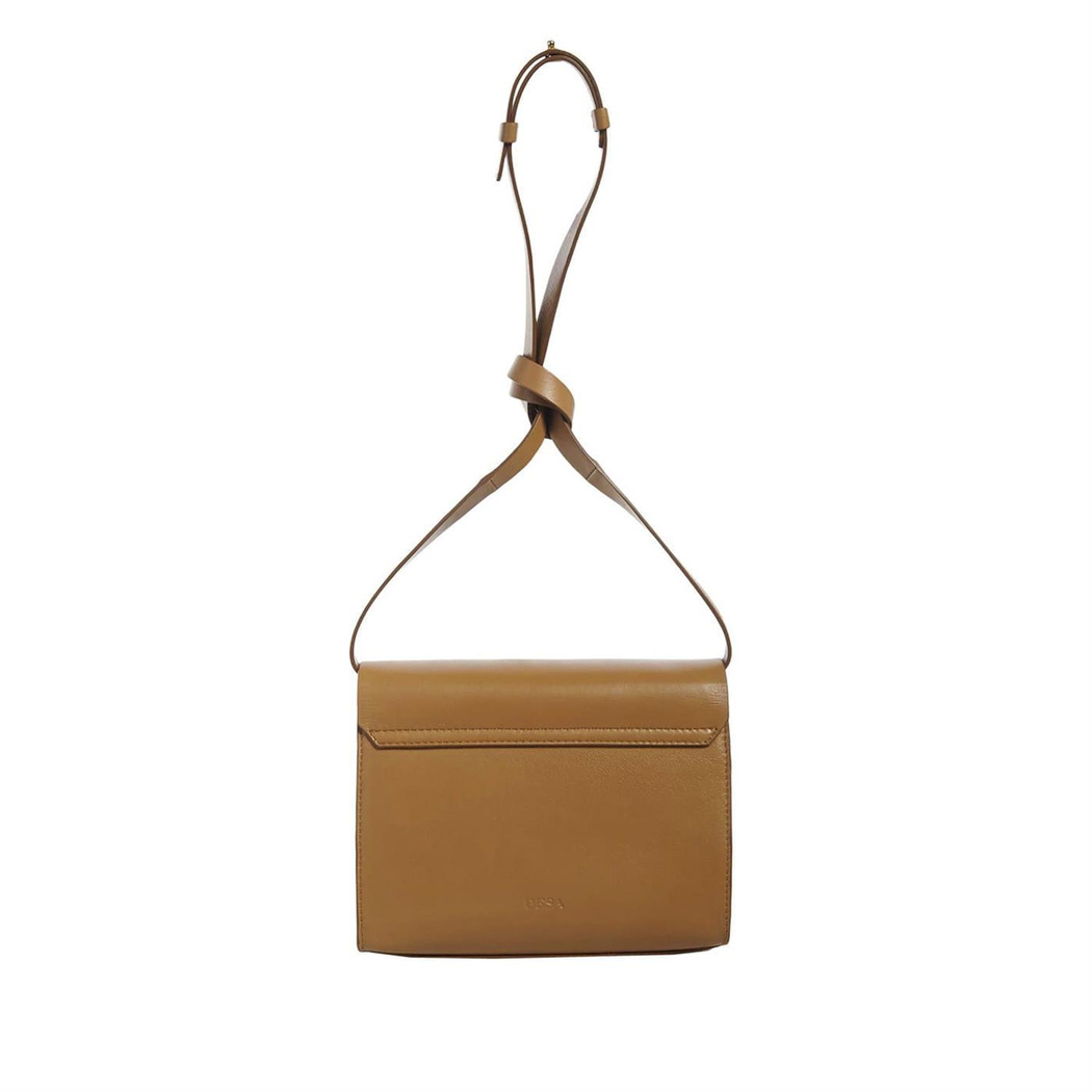 Fiyonklu Deri Çanta