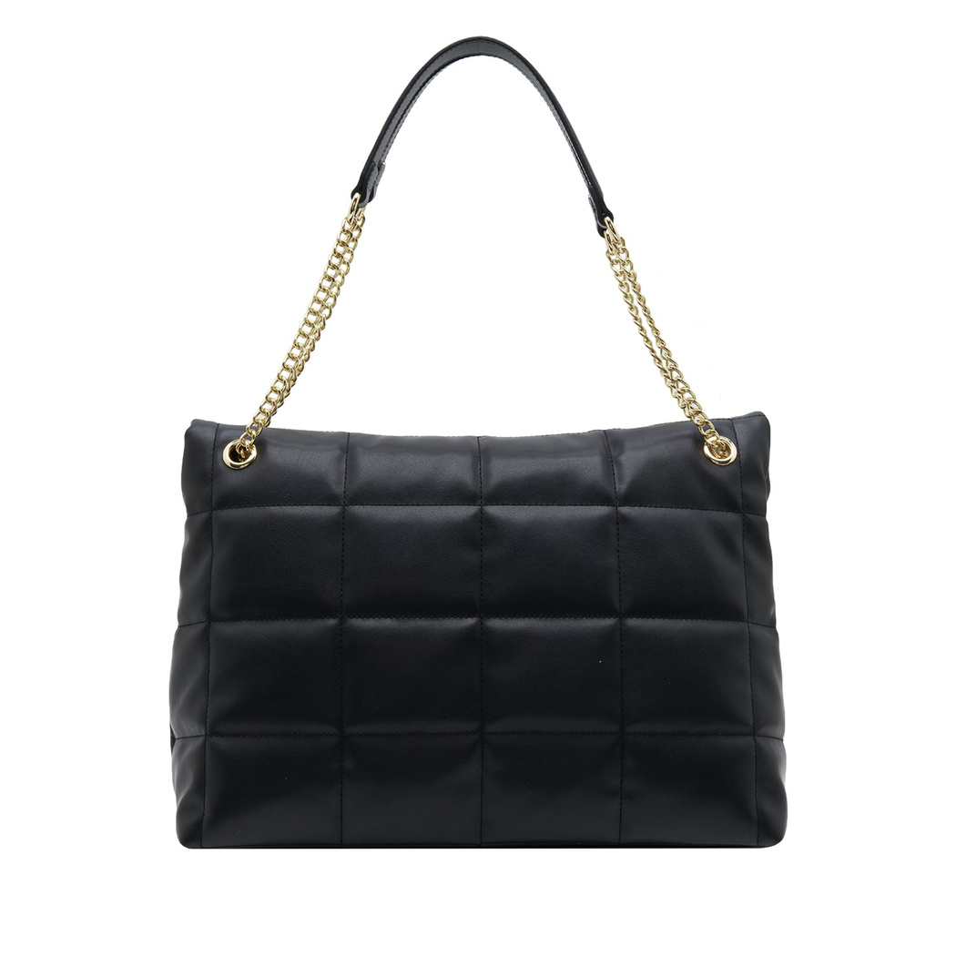 Fleur Siyah Zincir Detaylı Kadın Omuz Çantası