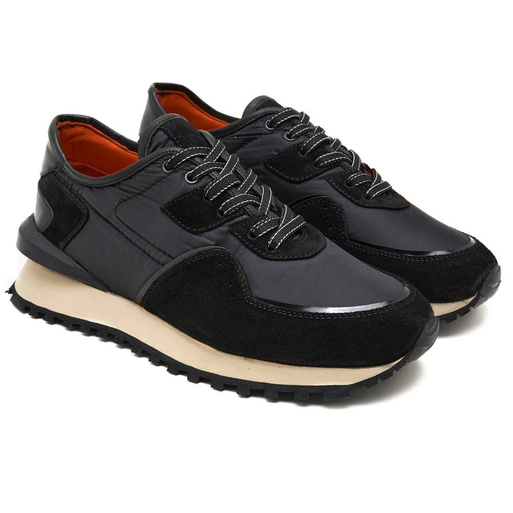 Fred Siyah Erkek Süet Spor Ayakkabı