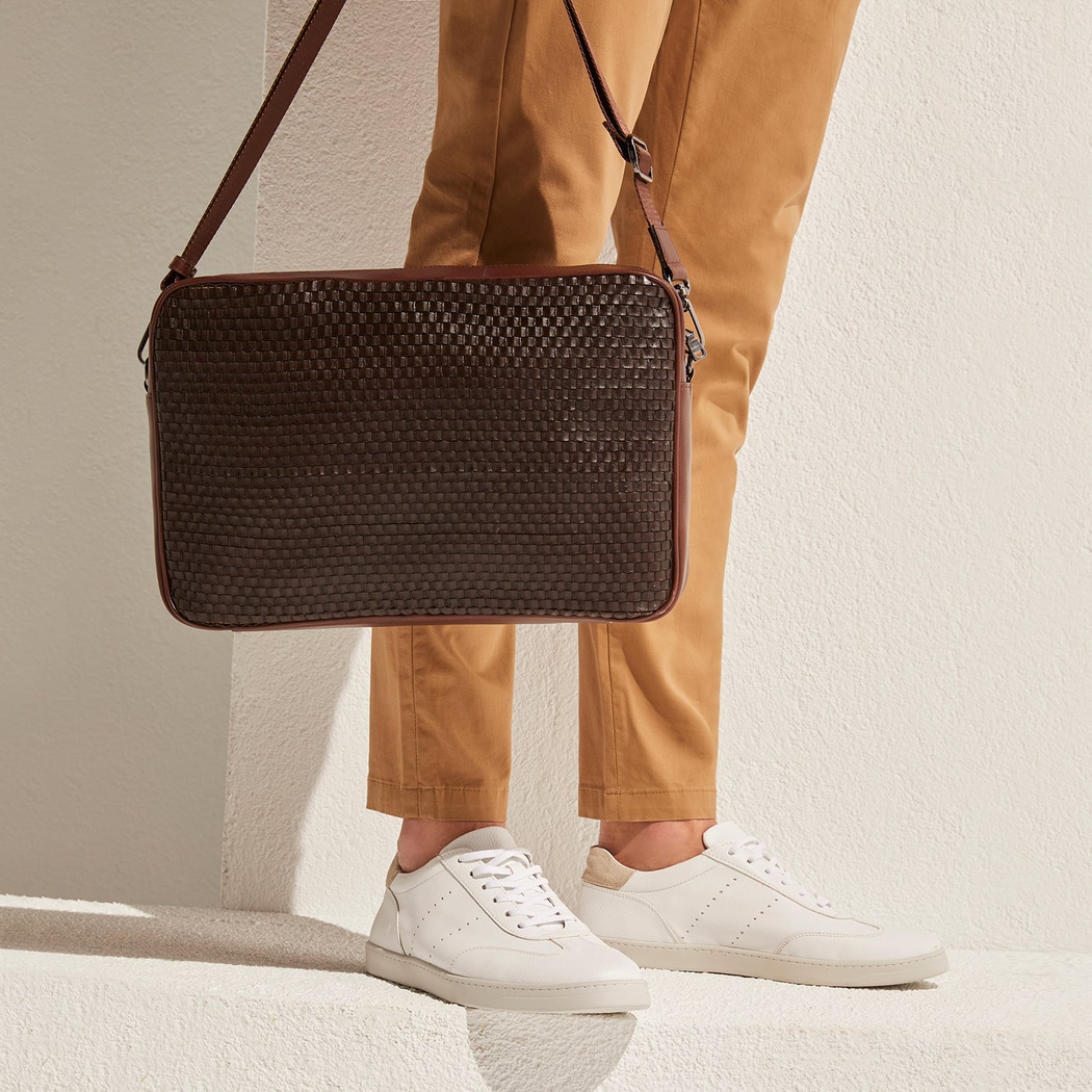 Freesia Erkek Deri Laptop Çantası