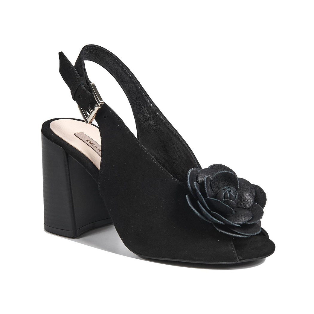 Freya Kadın Süet Topuklu Sandalet