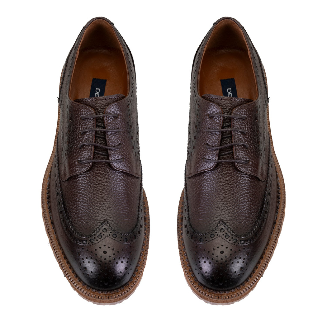 Garret Kahve Erkek Deri Klasik Ayakkabı