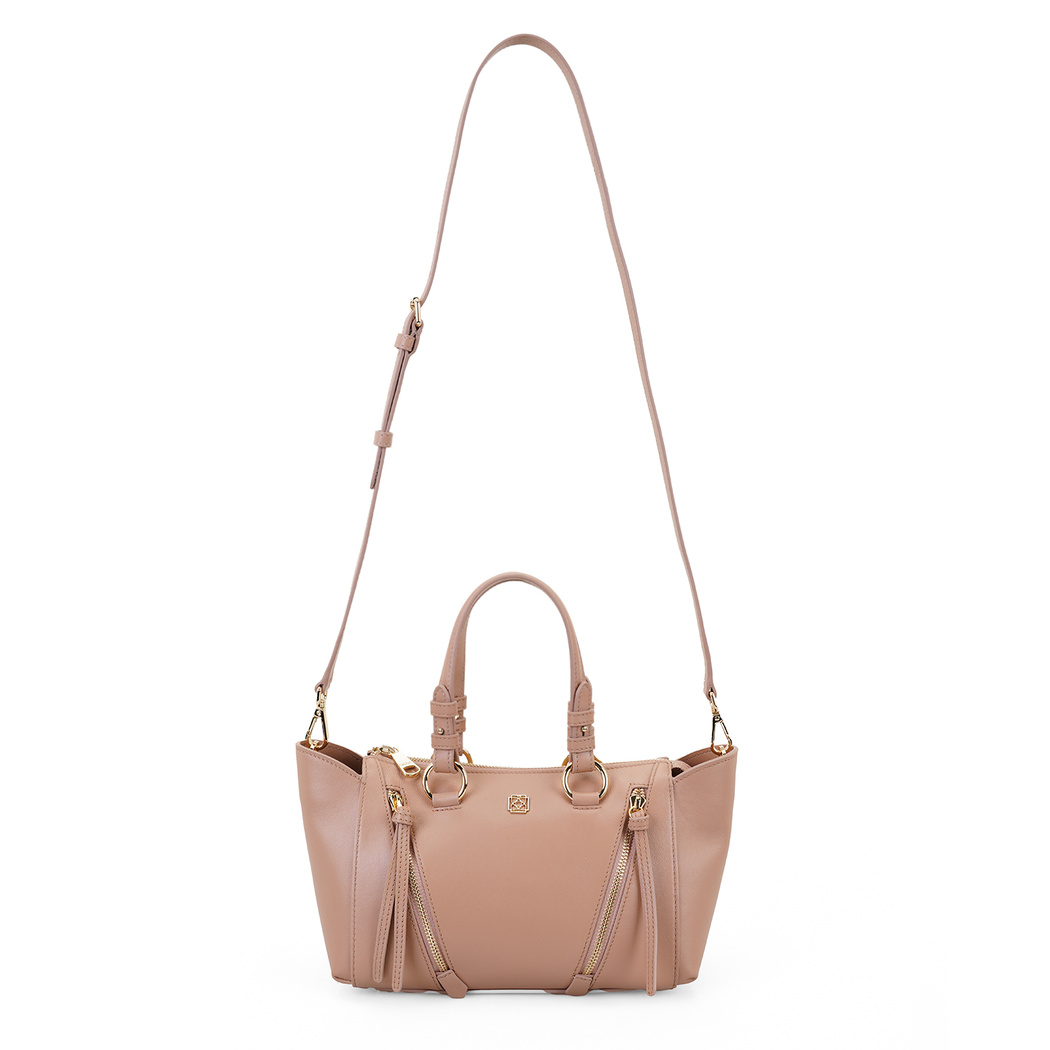 Garten Kahve Kadın Deri El Çantası