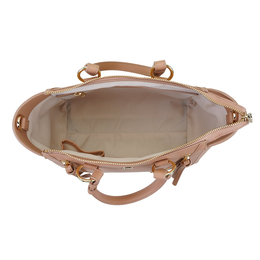 Garten Kahve Kadın Deri El Çantası