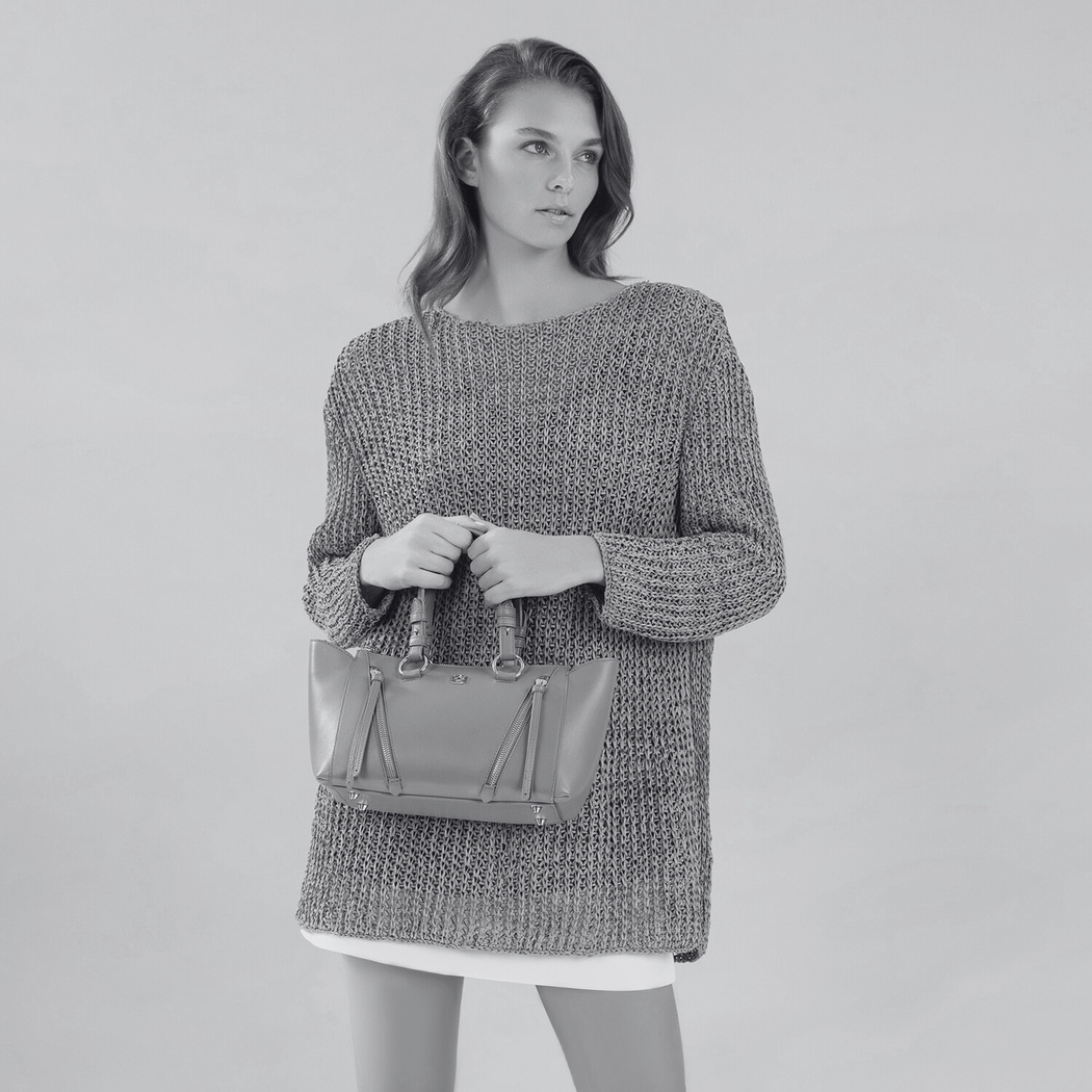 Garten Yeşil Kadın Deri El Çantası