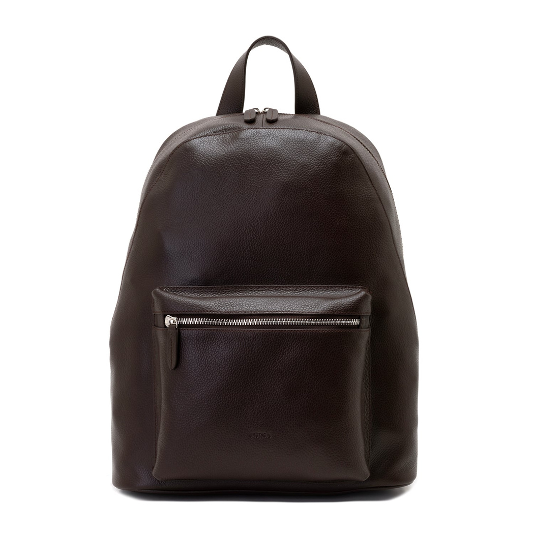 Glenn Kahve Erkek Deri Sırt Çantası