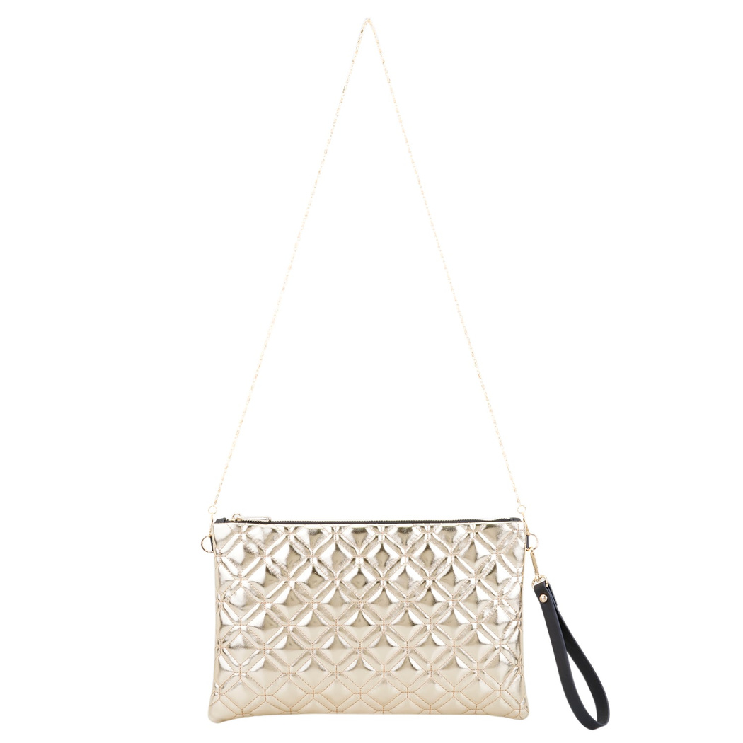 Gold Kadın Kapitone Portföy Çanta