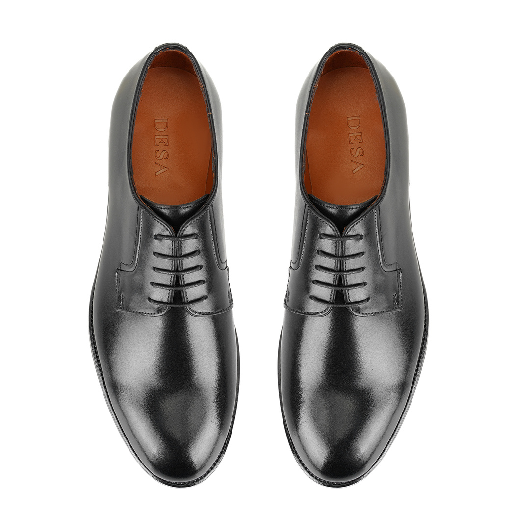 Grant Siyah Erkek Deri Klasik Ayakkabı