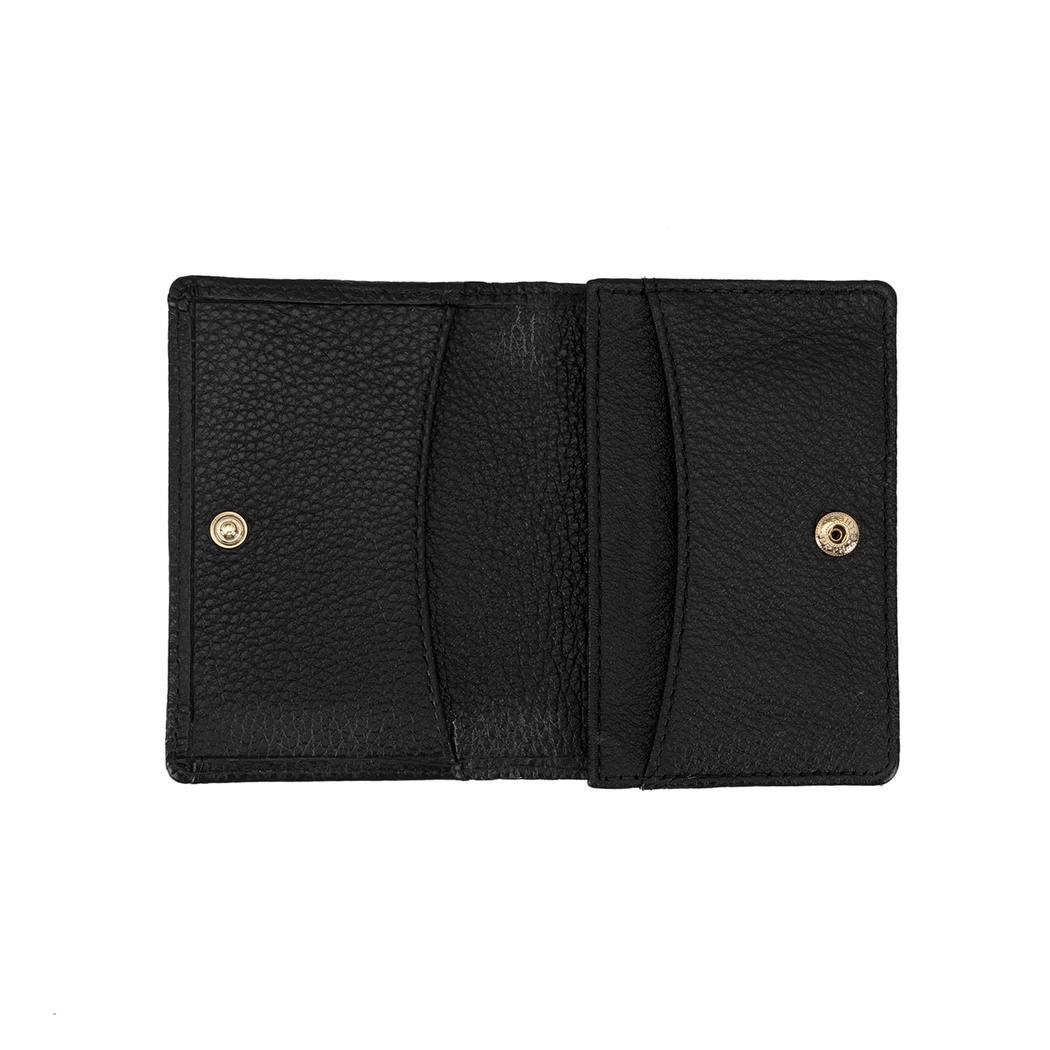 Gregorio Siyah Kadın Deri Cüzdan