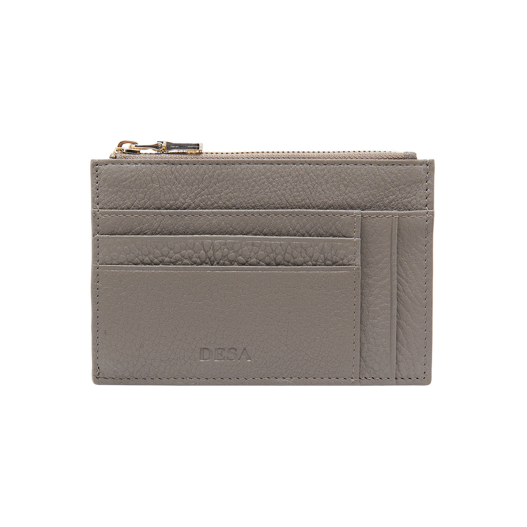 Gri Adore Kadın Deri Kartlık