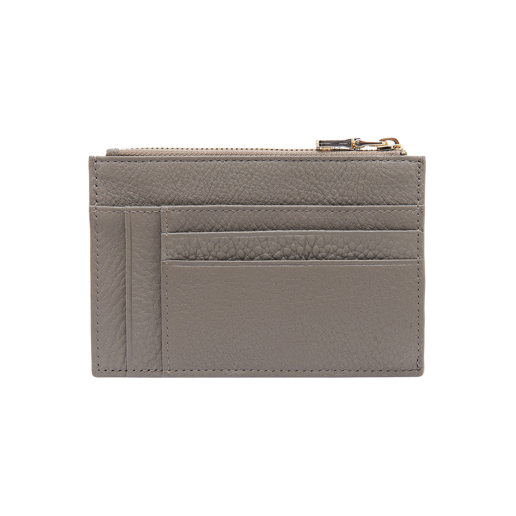 Gri Adore Kadın Deri Kartlık
