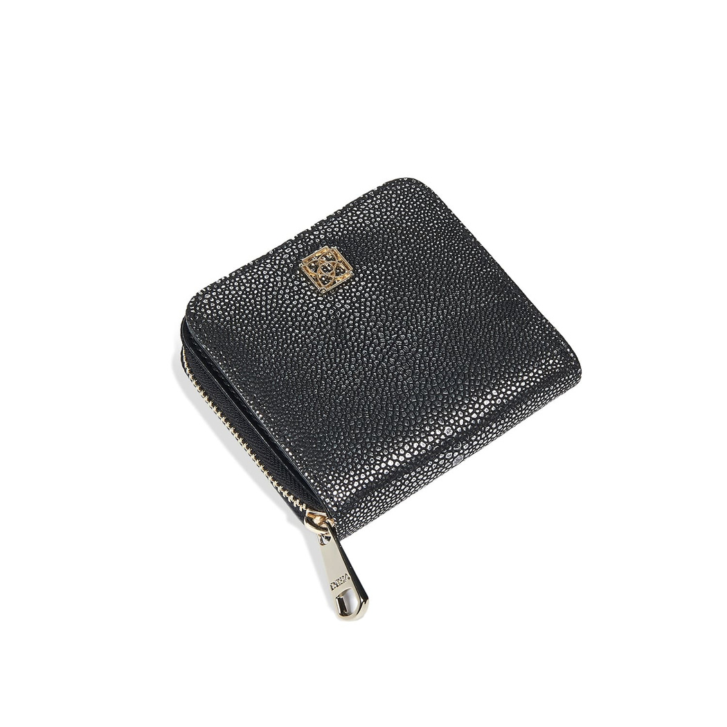 Gri Aleece Kadın Deri Cüzdan