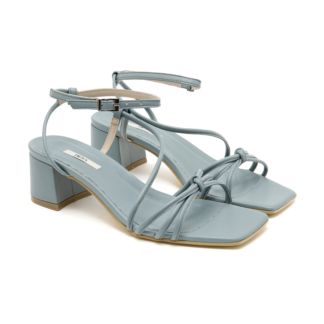 Gri Anthea Kadın Deri Sandalet