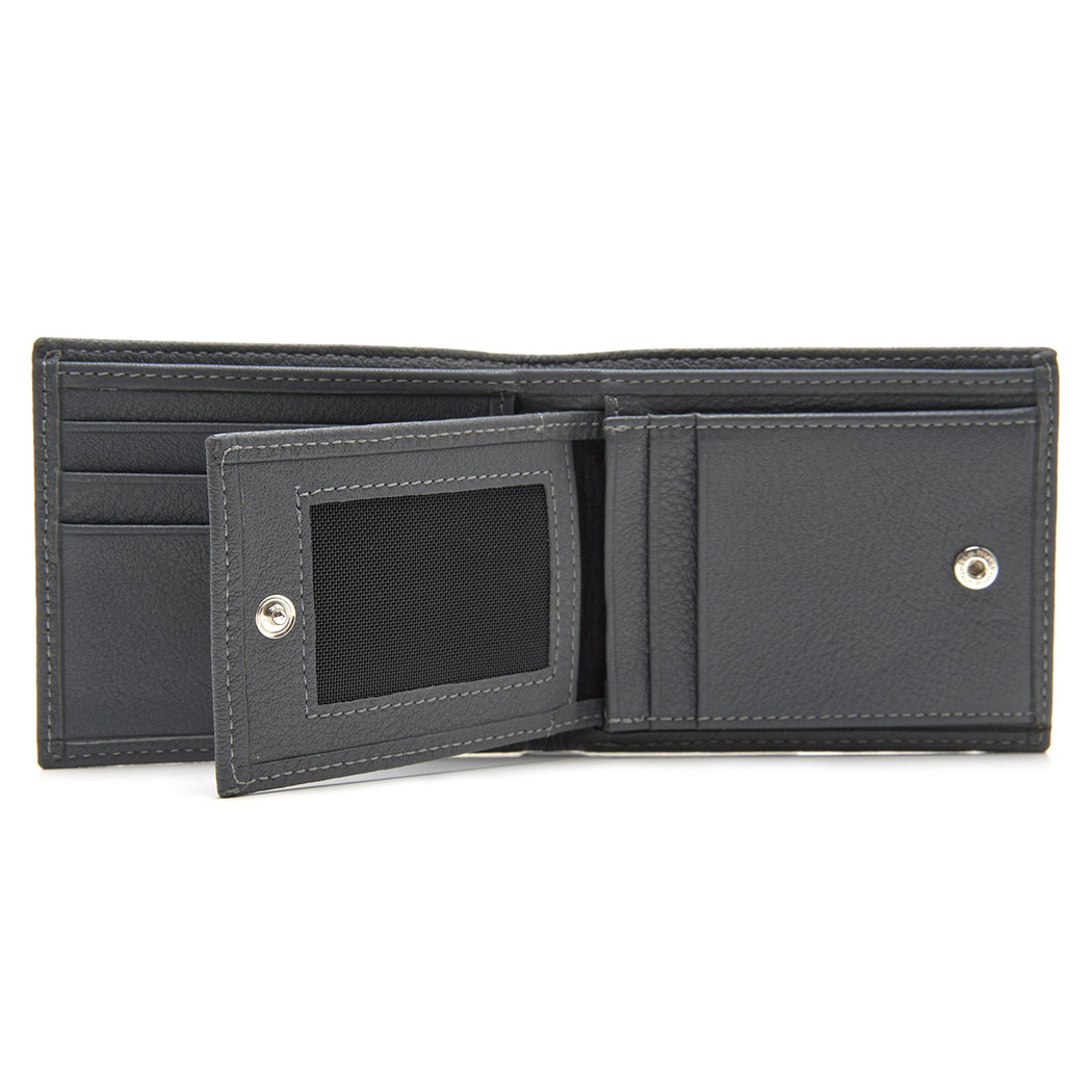 Gri Erkek Deri Cüzdan