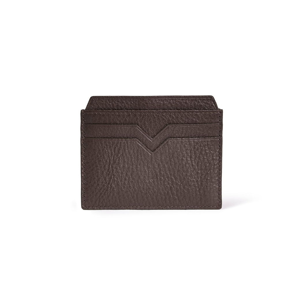 Gri Kadın Deri Kartlık