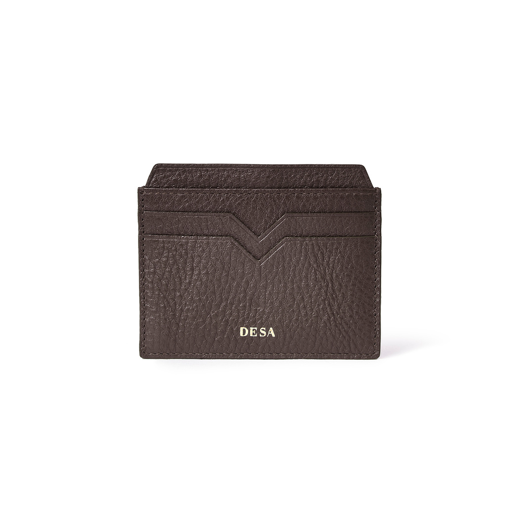 Gri Kadın Deri Kartlık