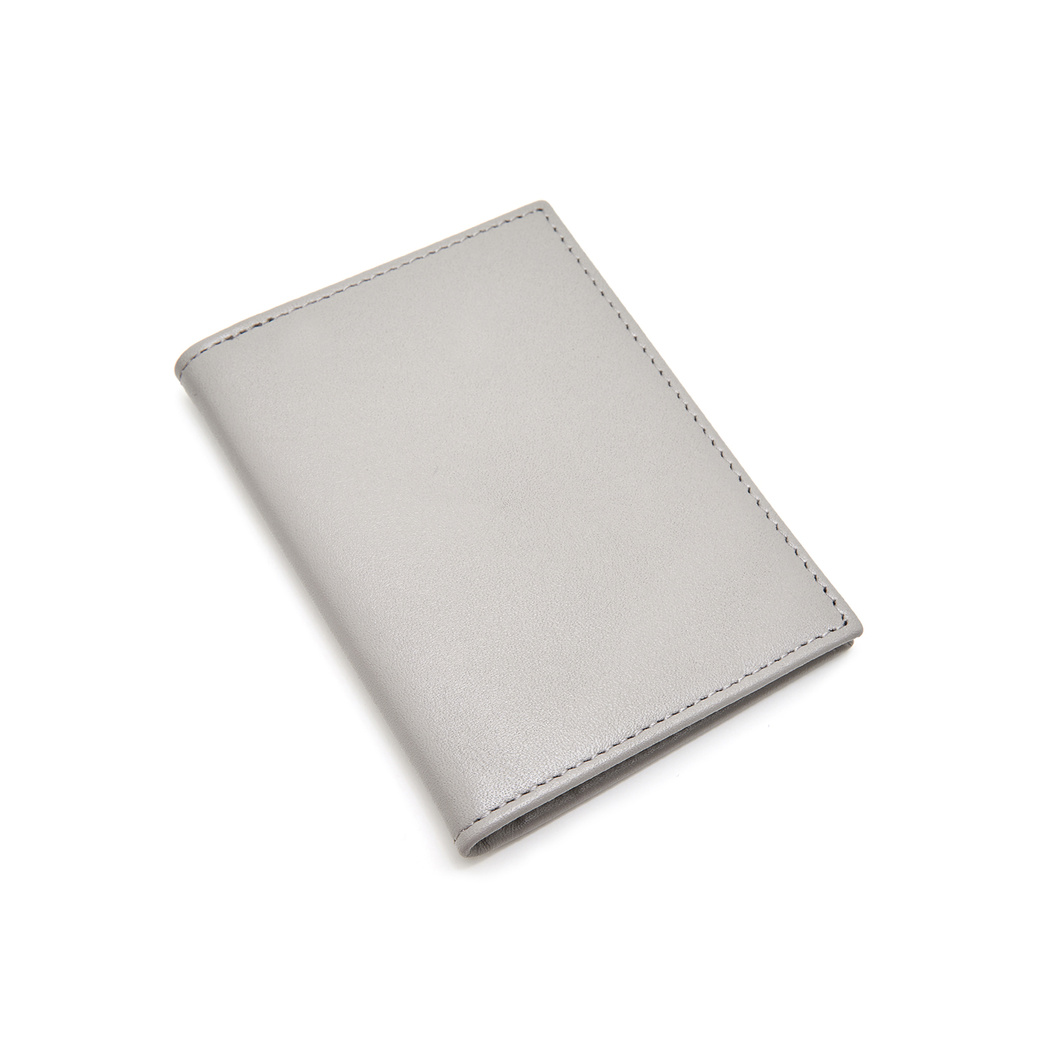 Gri Kadın Deri Kartlık