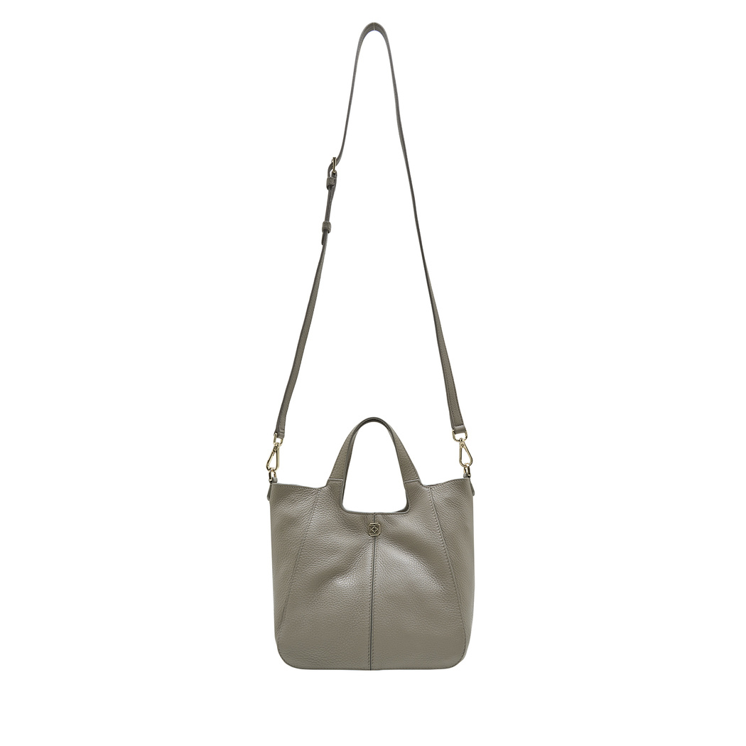 Gri Lauren Kadın Deri Omuz Askılı Çanta