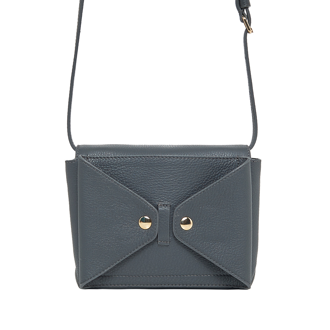 Gri Rose Kadın Deri Bel Çantası