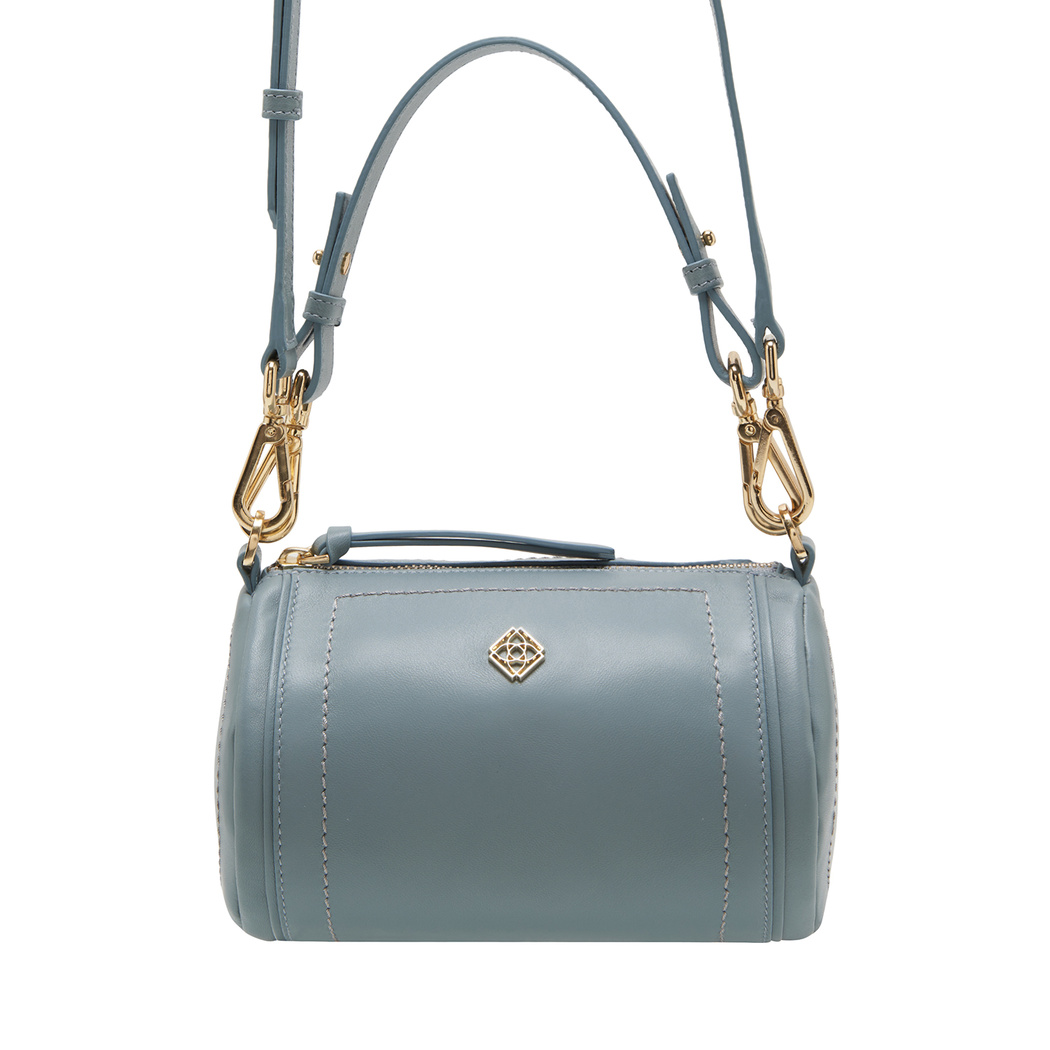 Gri Taylor Kadın Deri Omuz Askılı Çanta