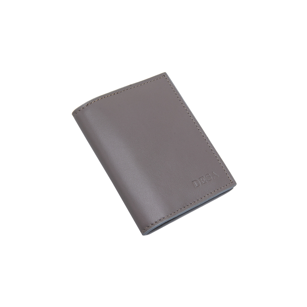 Gri Vesper Erkek Deri Kartlık