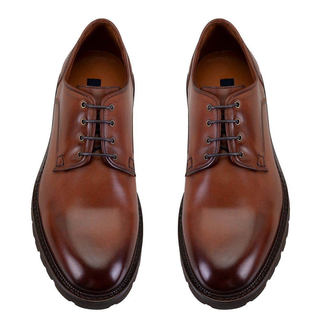 Griffin Taba Erkek Deri Klasik Ayakkabı