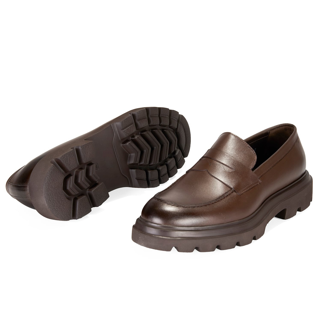 Gunnar Kahve Erkek Deri Günlük Ayakkabı