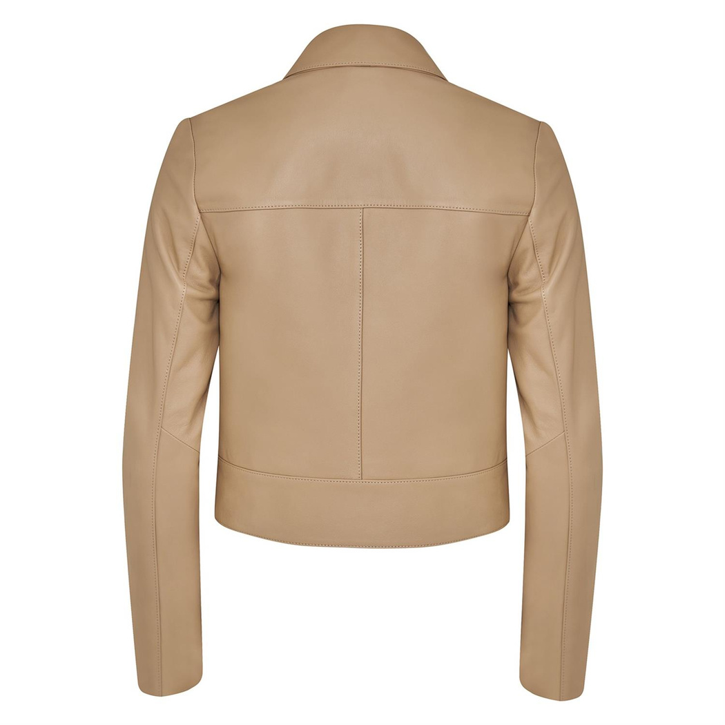Hanna Bej Kadın Deri Ceket