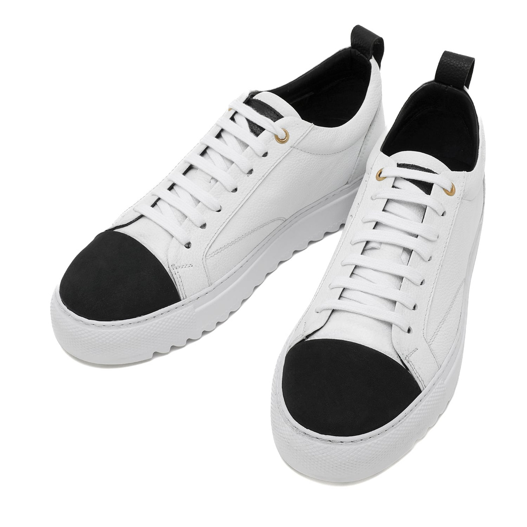 Hanry Siyah Erkek Deri Spor Ayakkabı