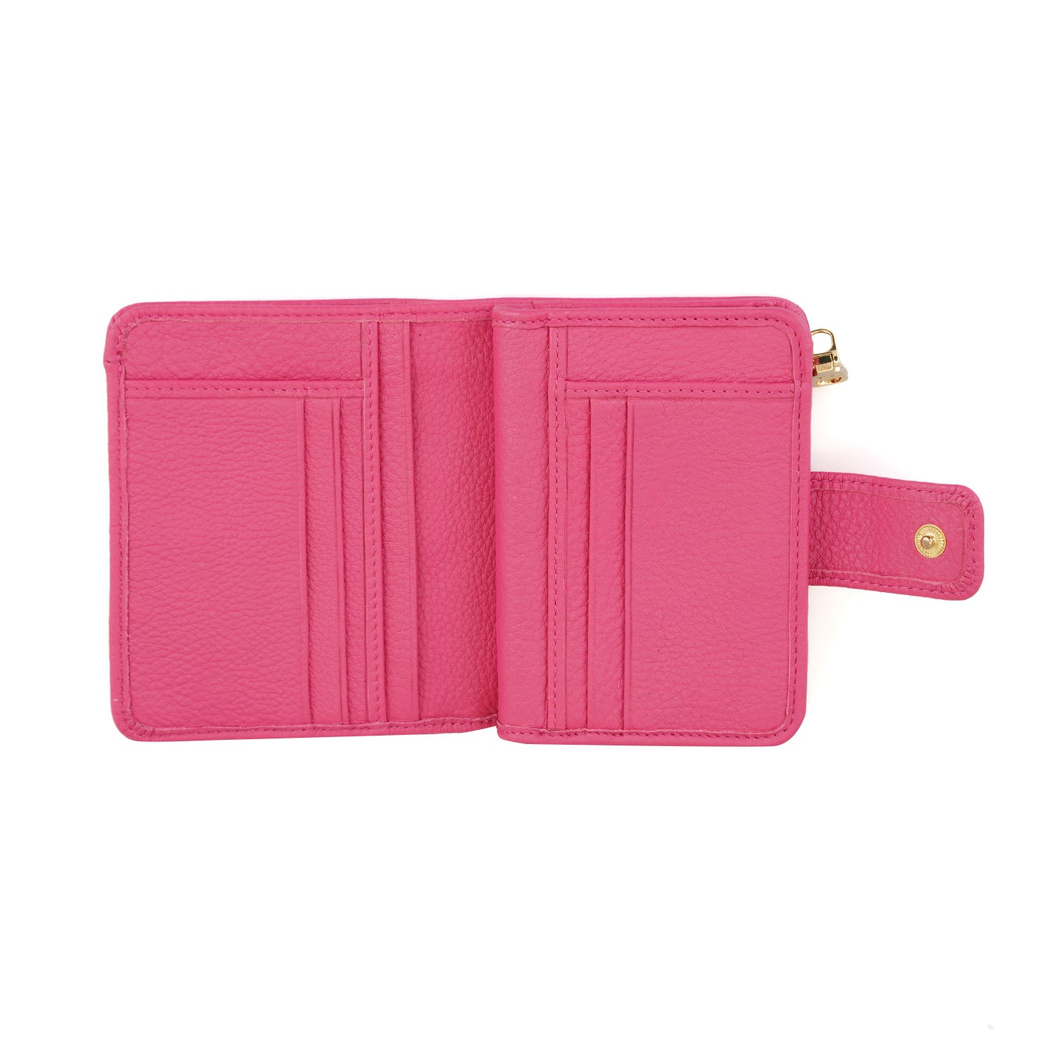 Harriet Pembe Kadın Deri Cüzdan