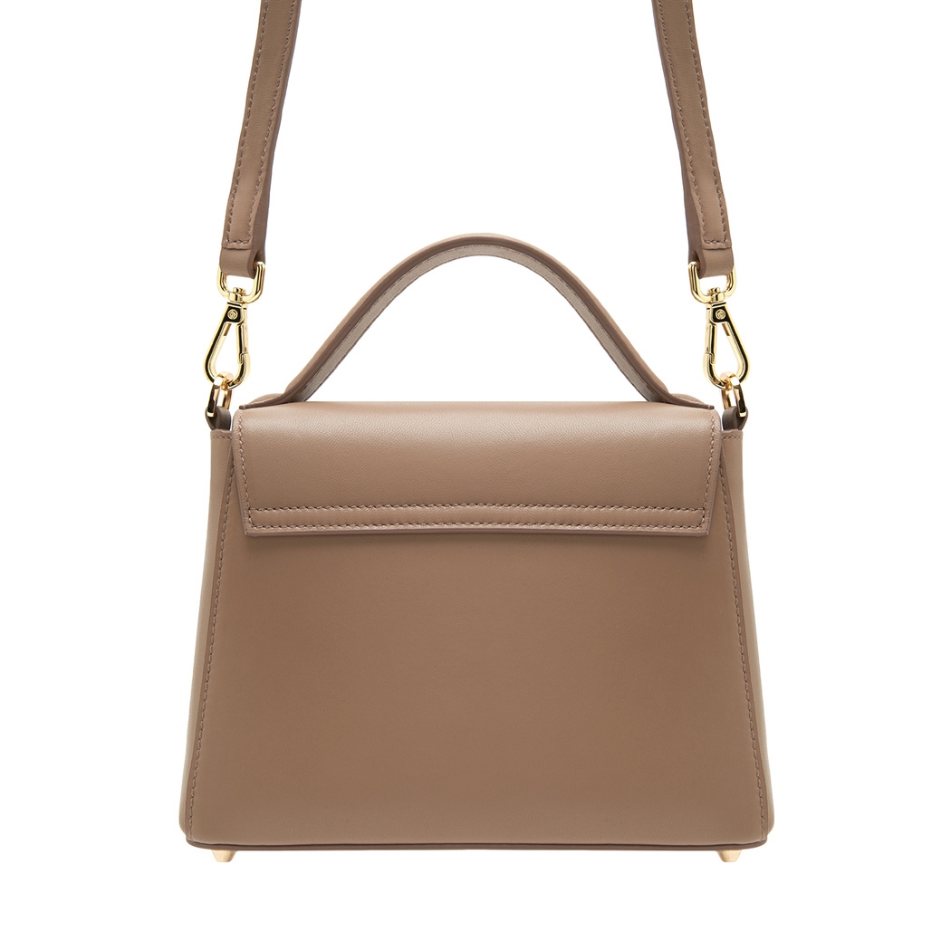 Haze Krem Kadın Deri El Çantası