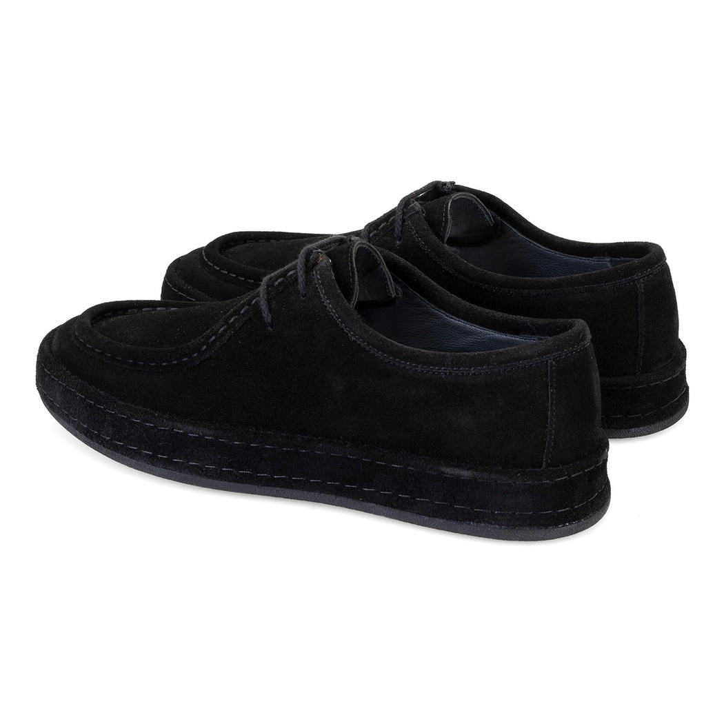 Hector Siyah Erkek Süet Deri Günlük Ayakkabı