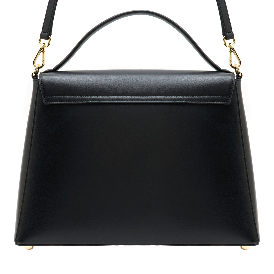 Helena Siyah Kadın Deri El Çantası