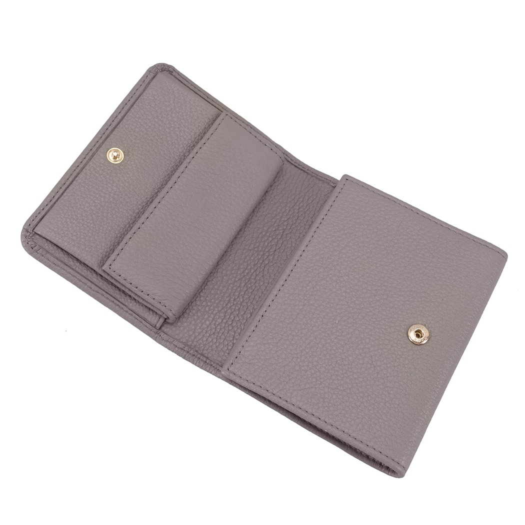 Heleno Gri Kadın Deri Cüzdan