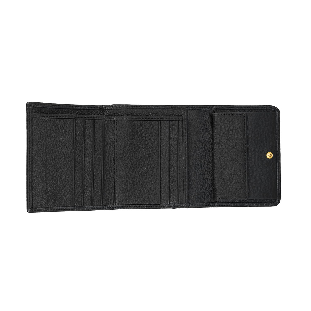 Heleno Siyah Kadın Deri Cüzdan