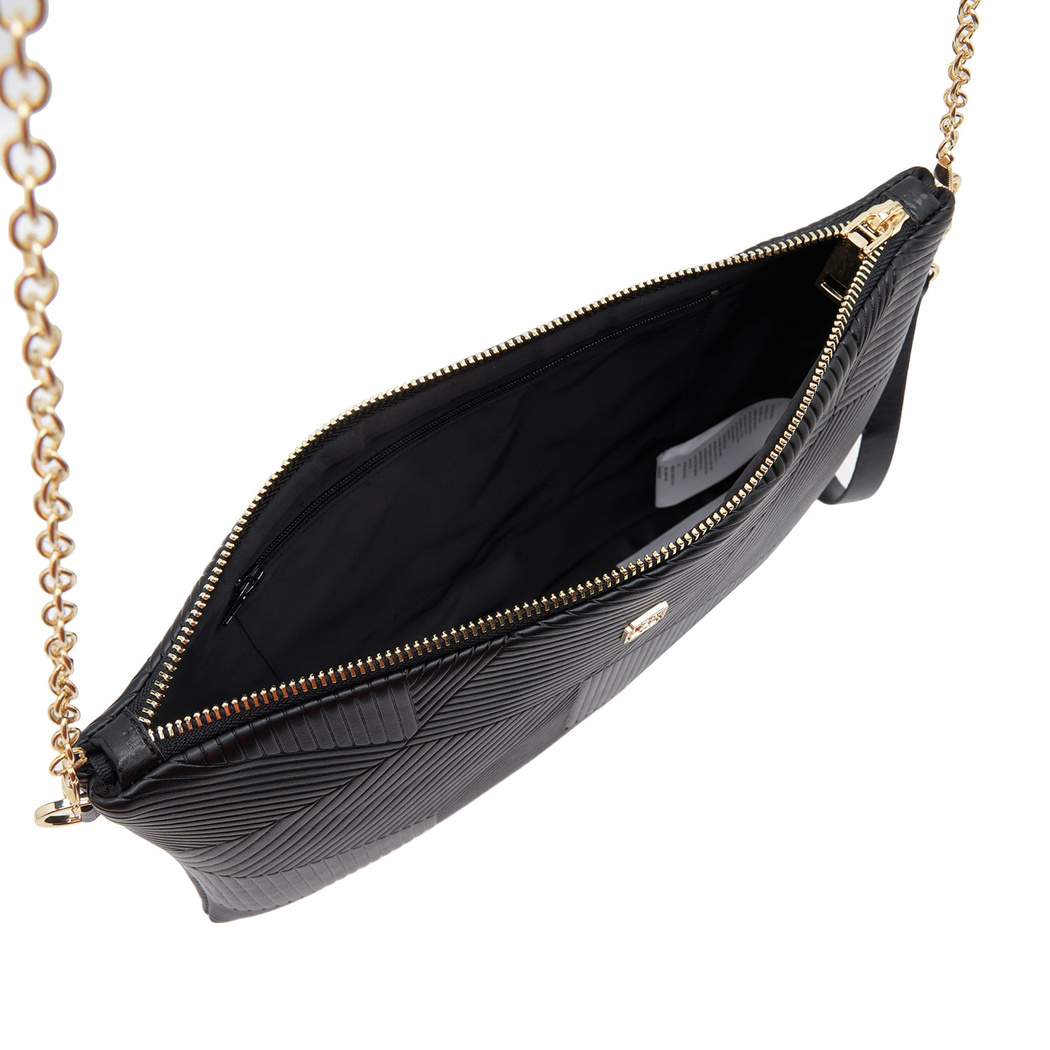 Herta Siyah Kadın Zincir Detaylı El Çantası