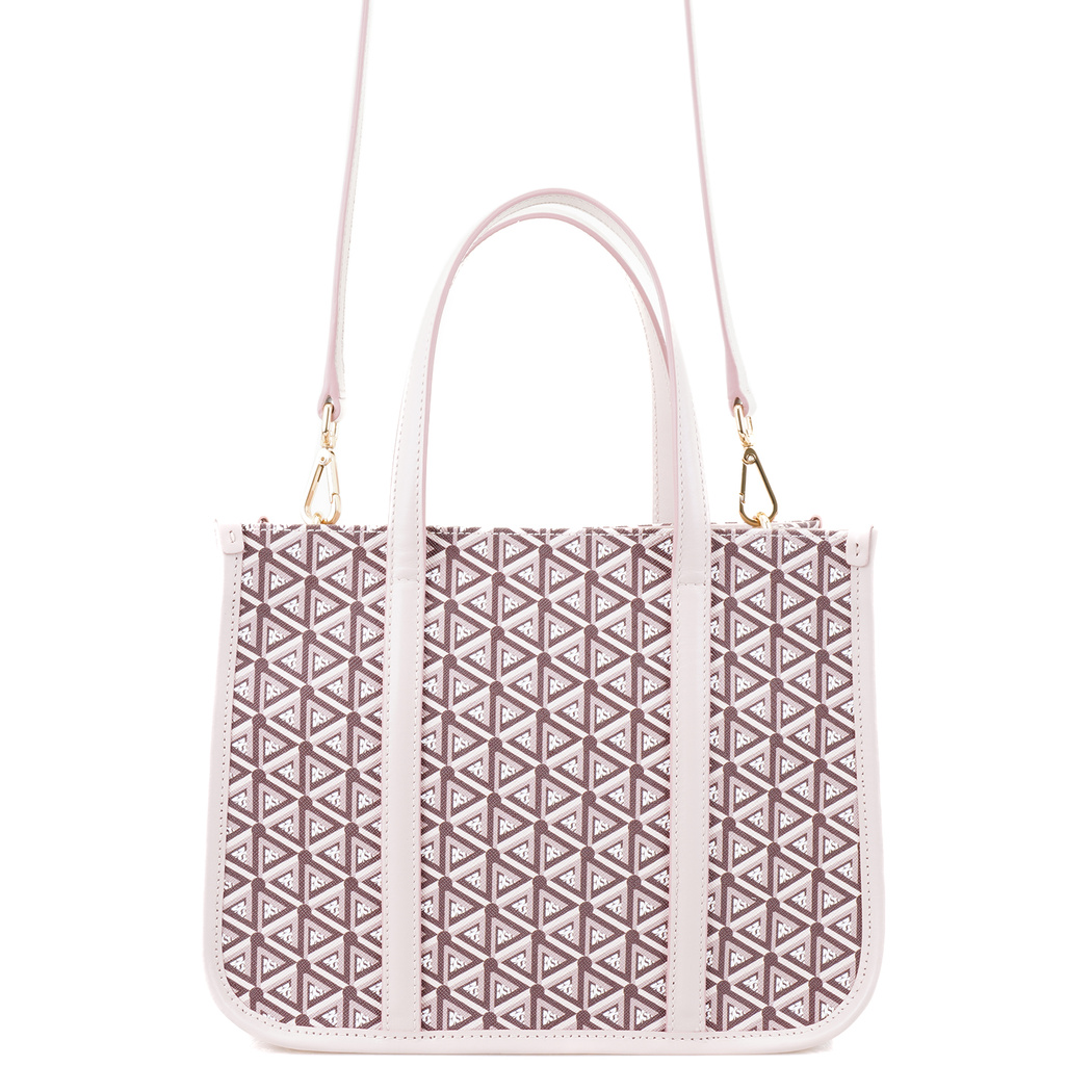 Hierba Bej Kadın Monogram El Çantası