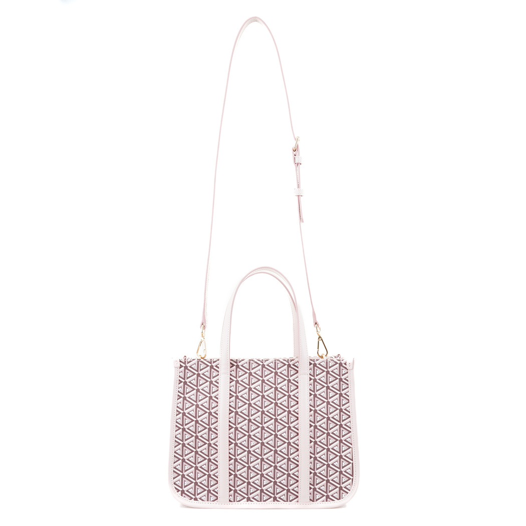 Hierba Bej Kadın Monogram El Çantası