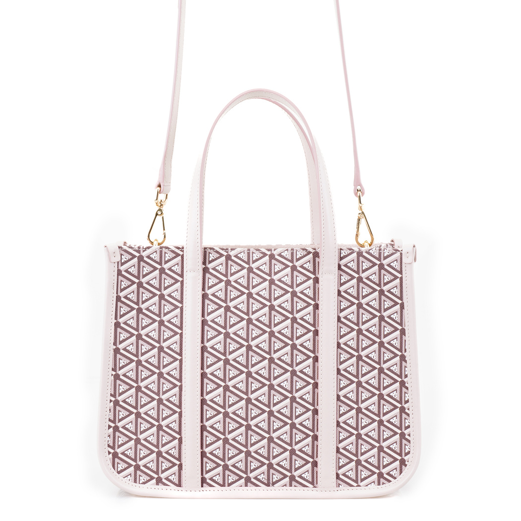 Hierba Bej Kadın Monogram El Çantası